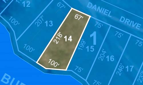 Lot 14 - Buffalo Pound Lake - Lakefront Lot - Moose Jaw, Regina - Buffalo Vista Development Phase II