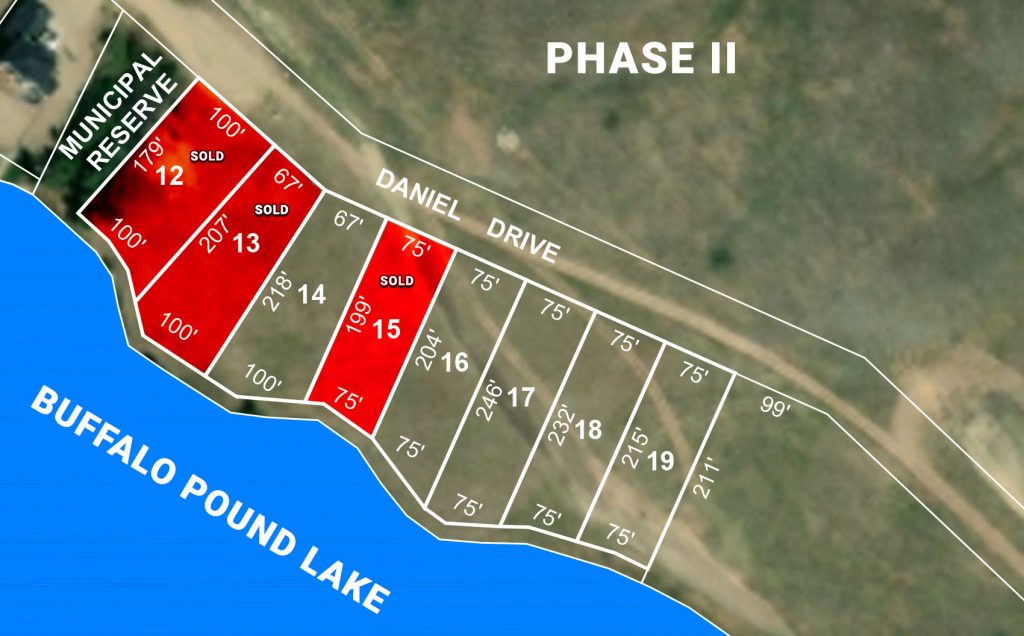 Buffalo Pound Lakefront Properties Phase II Buffalo Vista Lake